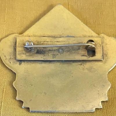 Vintage Original Railway Express Agency Badge