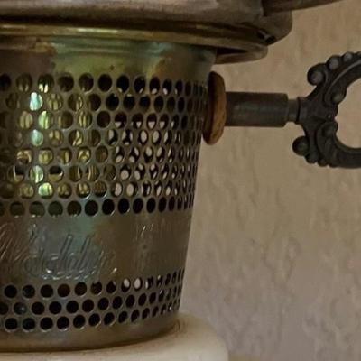 Two Vintage Aladdin Lincoln Drape Lamps