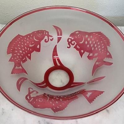 Correia Glass Limited Edition Glass Bowl