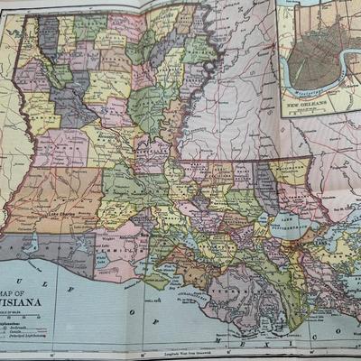 Four-volume set of "History of Louisiana" by Charles Gayarré