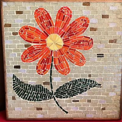 Orange Flower Mosaic