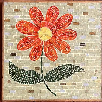 Orange Flower Mosaic