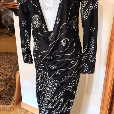 Lot #225 Vintage AJ Bari Evening Gown - Size 6