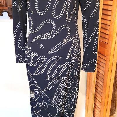 Lot #225 Vintage AJ Bari Evening Gown - Size 6