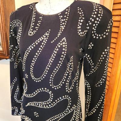 Lot #225 Vintage AJ Bari Evening Gown - Size 6