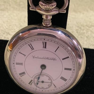 Columbus Watch Co Railway King Pocket Watch #350117