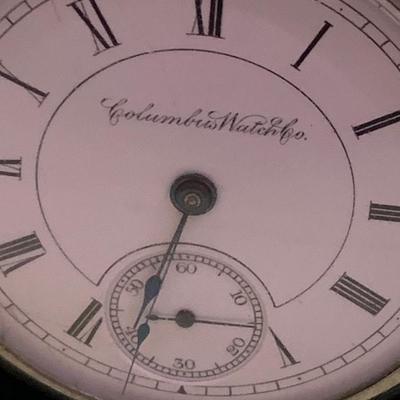 Columbus Watch Co Railway King Pocket Watch #350117