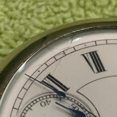 Columbus Watch Co Railway King Pocket Watch #350117