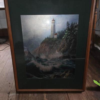 Poster framed