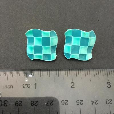 Vintage clip on earrings