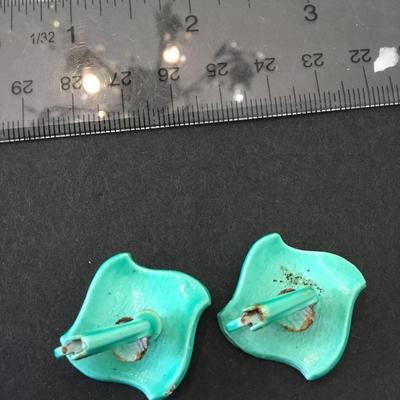 Vintage clip on earrings