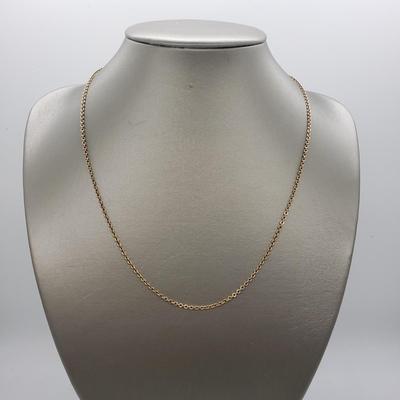 LOT 47: 10k Gold Chain 19 1/2" Long 4.0g