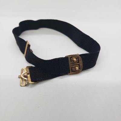 LOT 56: Vintage Black Glass Bead Necklace by Laguna, Antique Victorian Mourning Bracelet with 1/10 12 GF Clasps, Vintage velvet Choker...