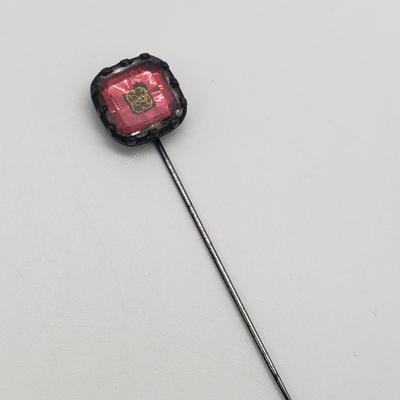 LOT 62: Assortment of Antique Stick Pins, Egyptian Revival, Porcelain Cameo, Art Nouveau & More