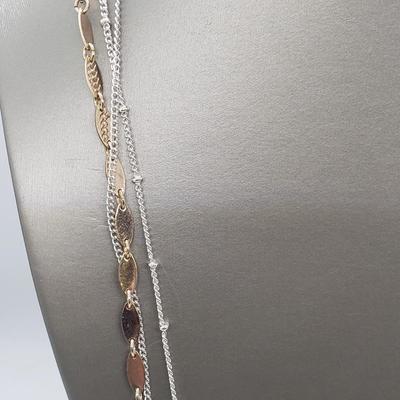 LOT 63: Collection of Pendants and Necklaces with Silver Tone Hair Barrette