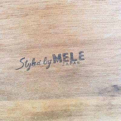 LOT 64: Vintage Wooden 7 Drawer Velvet Lined Jewelry Box by Mele