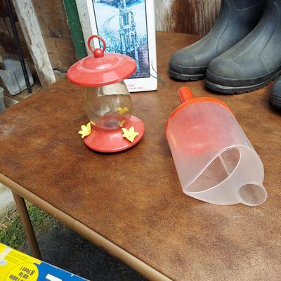 Ames Garden Cart, Bird Food/Feeders & Misc Yard Equipment (G-BBL)