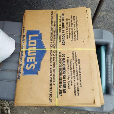Ames Garden Cart, Bird Food/Feeders & Misc Yard Equipment (G-BBL)