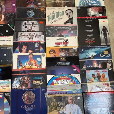 Laser Disk Movie Lot. 110+