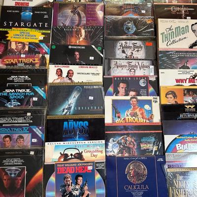 Laser Disk Movie Lot. 110+