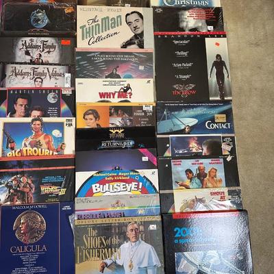 Laser Disk Movie Lot. 110+