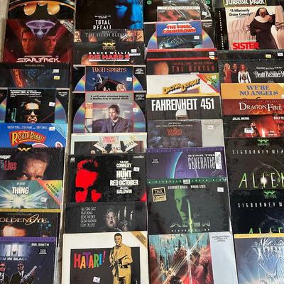 Laser Disk Movie Lot. 110+