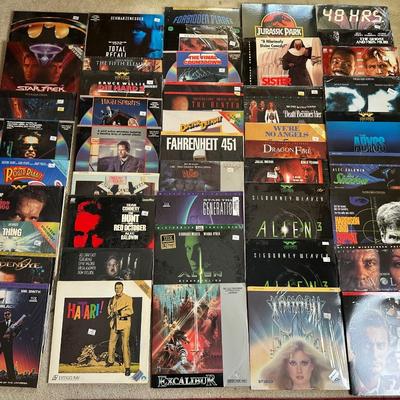 Laser Disk Movie Lot. 110+