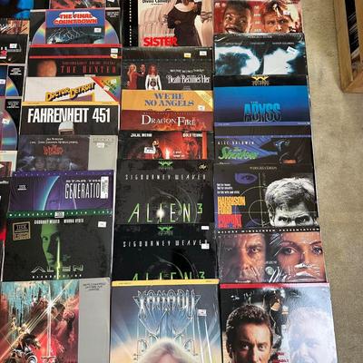 Laser Disk Movie Lot. 110+