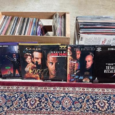 Laser Disk Movie Lot. 110+