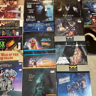 Laser Disk Movie Lot. 110+