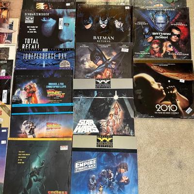 Laser Disk Movie Lot. 110+