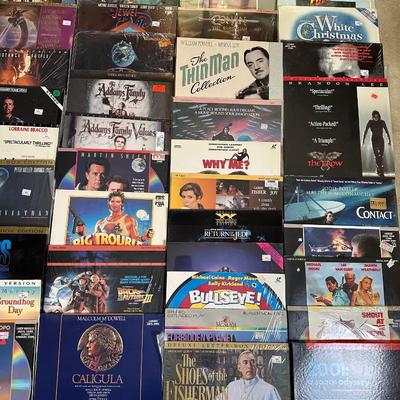 Laser Disk Movie Lot. 110+