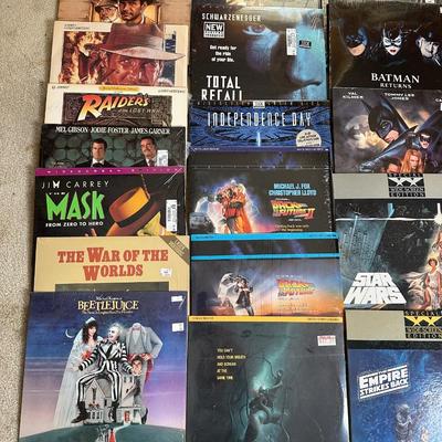 Laser Disk Movie Lot. 110+