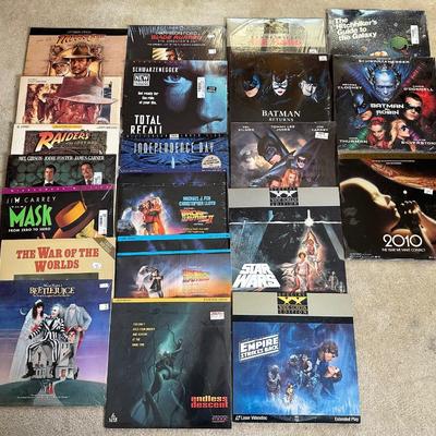 Laser Disk Movie Lot. 110+