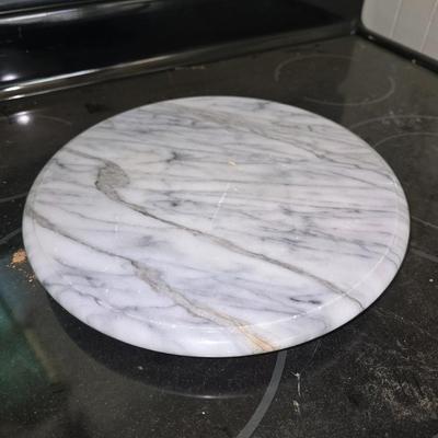 Marble lazy susan