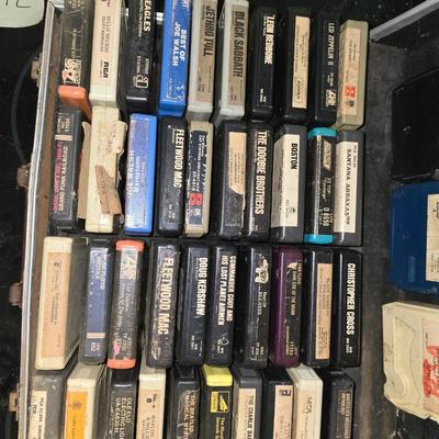 8 track cassettes