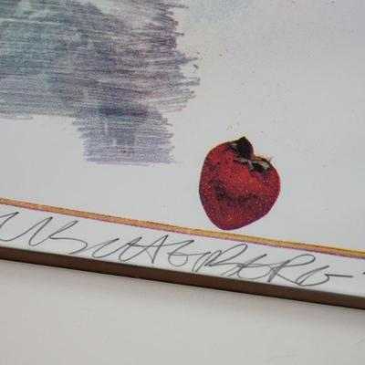 ROBERT RAUSCHENBERG LITHOGRAPH SIGNED / NUMBERED IN PENCIL