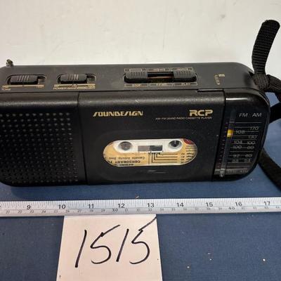 Soundesign Cassette Player