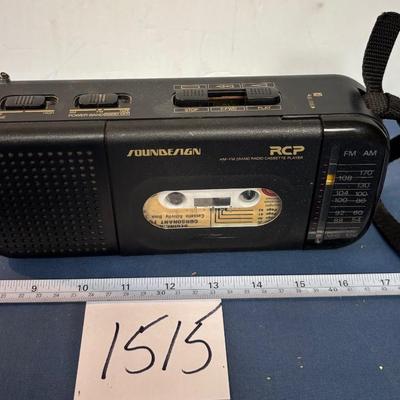 Soundesign Cassette Player