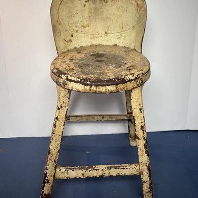 Vintage Child’s Metal Chair