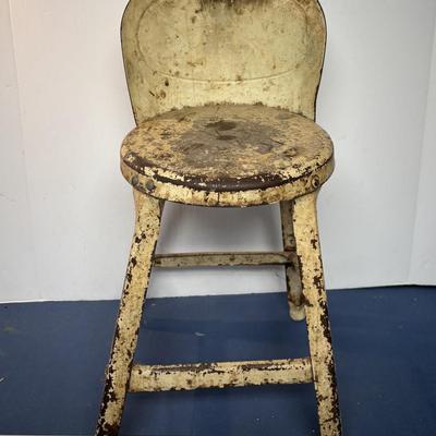 Vintage Child’s Metal Chair