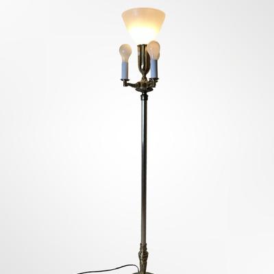 STIFFEL Brass Floor Lamp