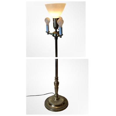STIFFEL Brass Floor Lamp