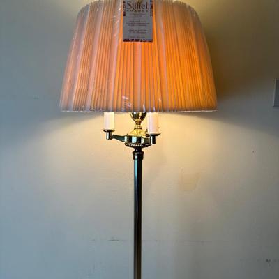 STIFFEL Brass Floor Lamp