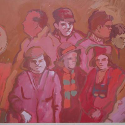 GIBSON BYRD WORK OF COLOR AND FIGURES OF ART UW PROFESSOR OF ART IN THE