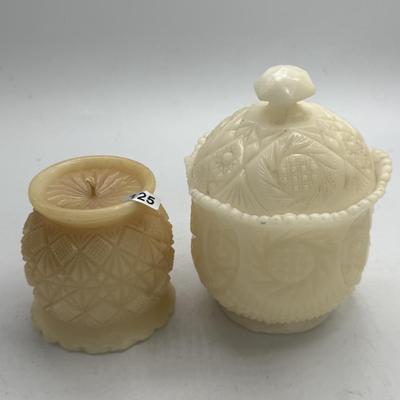 Sale Photo Thumbnail #557: Container has a chip on the side. Doesn’t take away from her beauty.