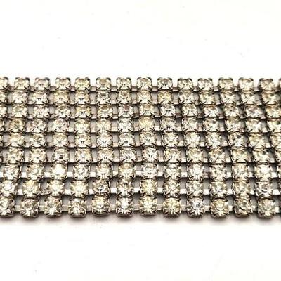 Lot #245 Vintage WEISS Rhinestone Bracelet