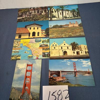 California Postcard Lot