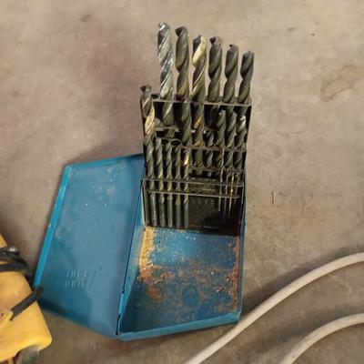 DEWALT DRILL, DRILL BITS, EXTENSION CORD AND MORE