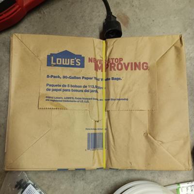 ELECTRIC AND MANUAL HEDGE TRIMMERS, WEED SPRAYER, PLASTIC HOSE AND MORE